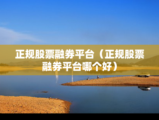正规股票融券平台（正规股票融券平台哪个好）