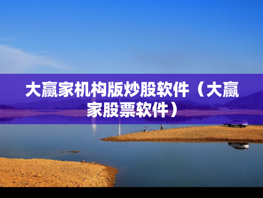 大赢家机构版炒股软件（大赢家股票软件）