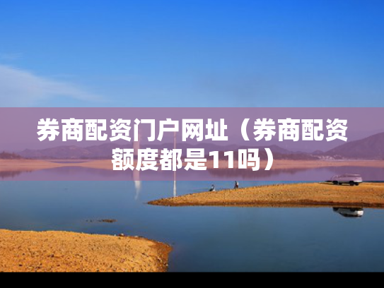 券商配资门户网址（券商配资额度都是11吗）
