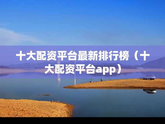 十大配资平台最新排行榜（十大配资平台app）