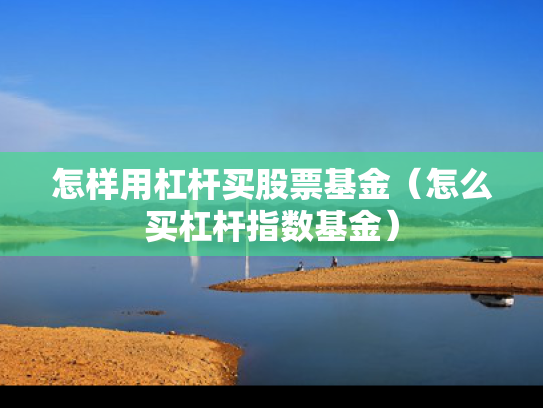 怎样用杠杆买股票基金（怎么买杠杆指数基金）