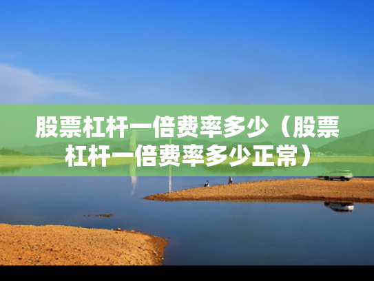 股票杠杆一倍费率多少（股票杠杆一倍费率多少正常）
