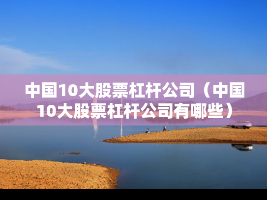 中国10大股票杠杆公司（中国10大股票杠杆公司有哪些）