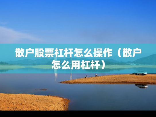 散户股票杠杆怎么操作（散户怎么用杠杆）