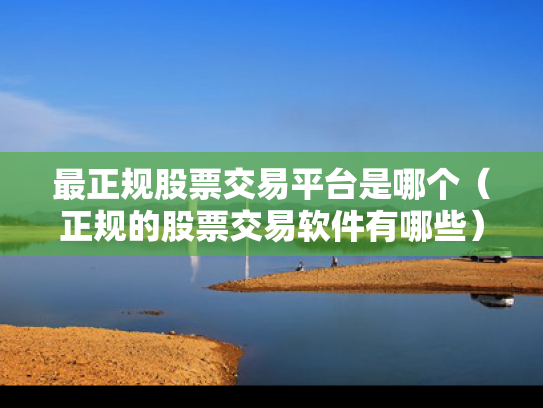 最正规股票交易平台是哪个（正规的股票交易软件有哪些）