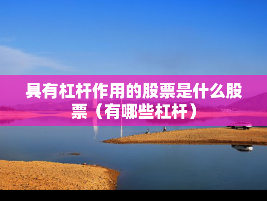 具有杠杆作用的股票是什么股票（有哪些杠杆）