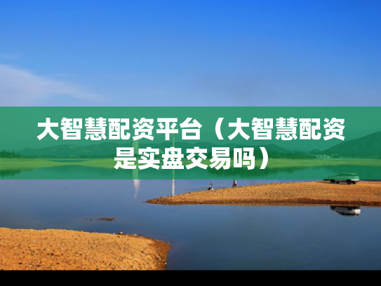 大智慧配资平台（大智慧配资是实盘交易吗）