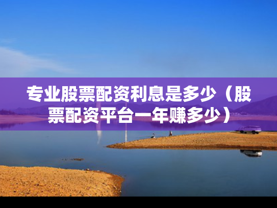 专业股票配资利息是多少（股票配资平台一年赚多少）