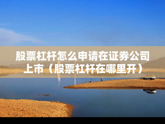 股票杠杆怎么申请在证券公司上市（股票杠杆在哪里开）