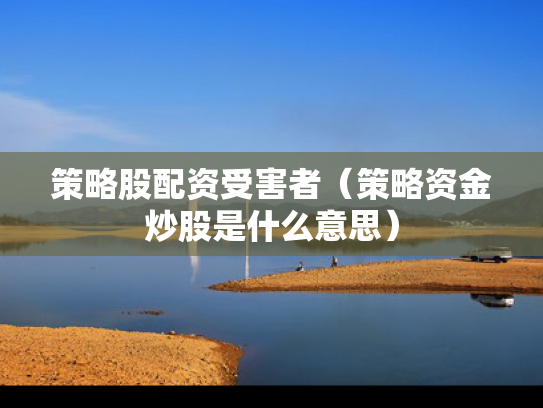 策略股配资受害者（策略资金炒股是什么意思）