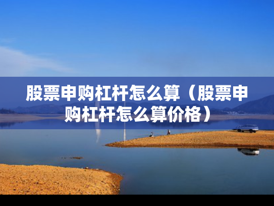 股票申购杠杆怎么算（股票申购杠杆怎么算价格）