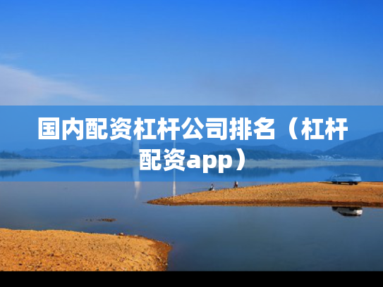 国内配资杠杆公司排名（杠杆配资app）