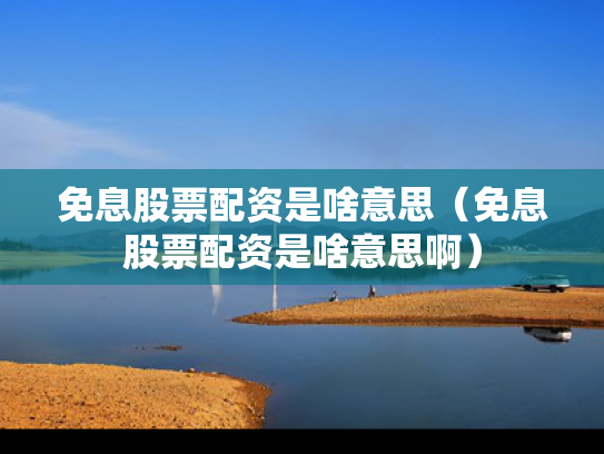 免息股票配资是啥意思（免息股票配资是啥意思啊）