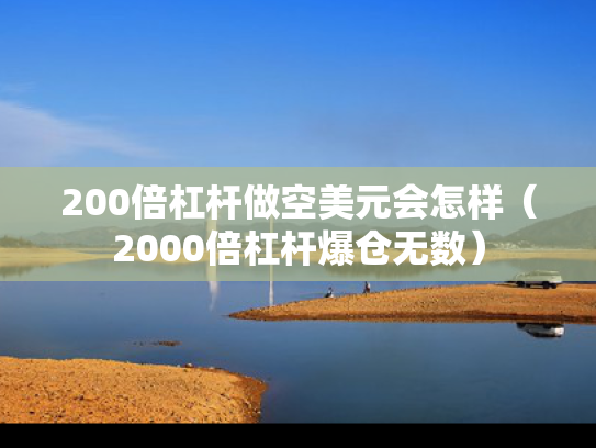 200倍杠杆做空美元会怎样（2000倍杠杆爆仓无数）