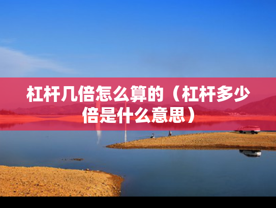 杠杆几倍怎么算的（杠杆多少倍是什么意思）