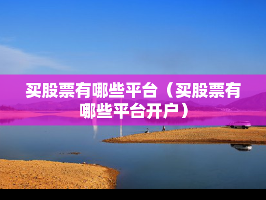 买股票有哪些平台（买股票有哪些平台开户）