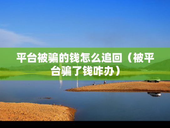 平台被骗的钱怎么追回（被平台骗了钱咋办）