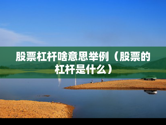 股票杠杆啥意思举例（股票的杠杆是什么）