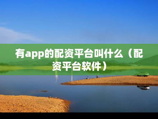 有app的配资平台叫什么（配资平台软件）