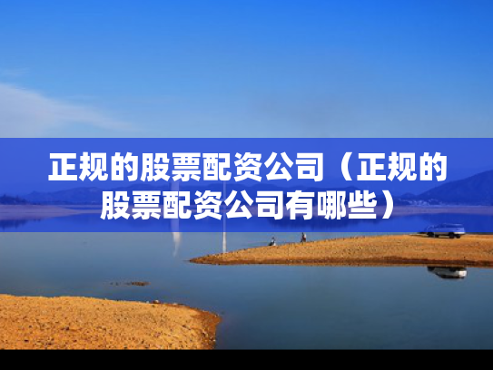 正规的股票配资公司（正规的股票配资公司有哪些）