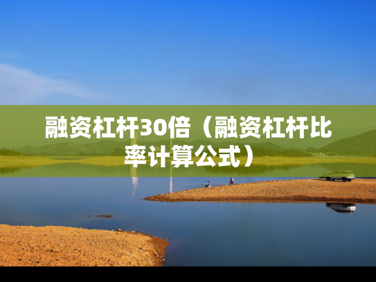 融资杠杆30倍（融资杠杆比率计算公式）