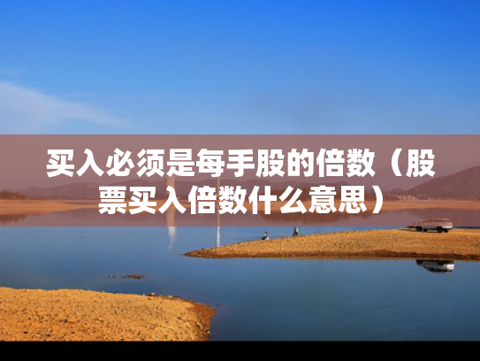 买入必须是每手股的倍数（股票买入倍数什么意思）