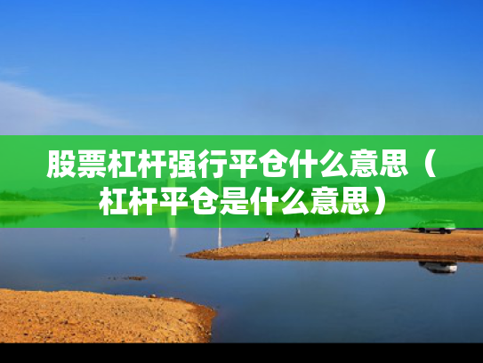 股票杠杆强行平仓什么意思（杠杆平仓是什么意思）
