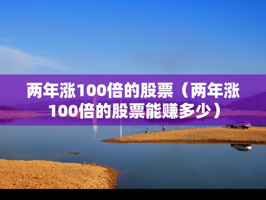 两年涨100倍的股票（两年涨100倍的股票能赚多少）