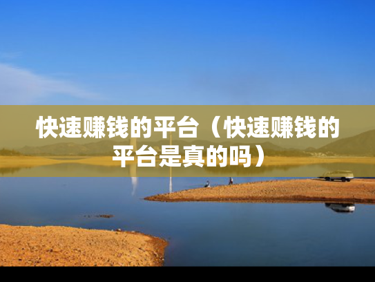 快速赚钱的平台（快速赚钱的平台是真的吗）