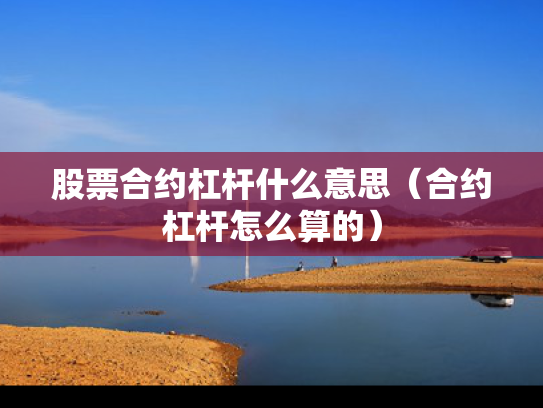 股票合约杠杆什么意思（合约杠杆怎么算的）