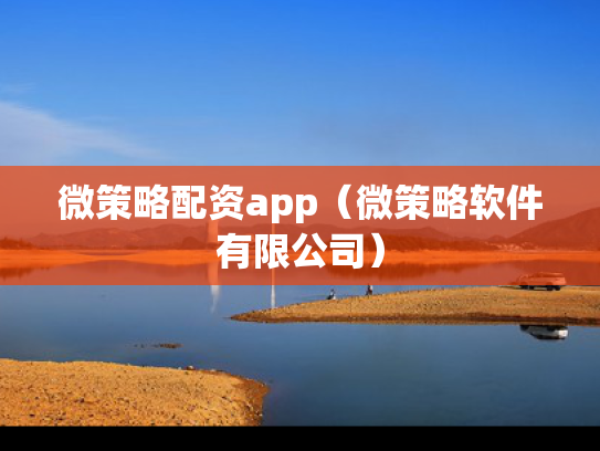 微策略配资app（微策略软件有限公司）