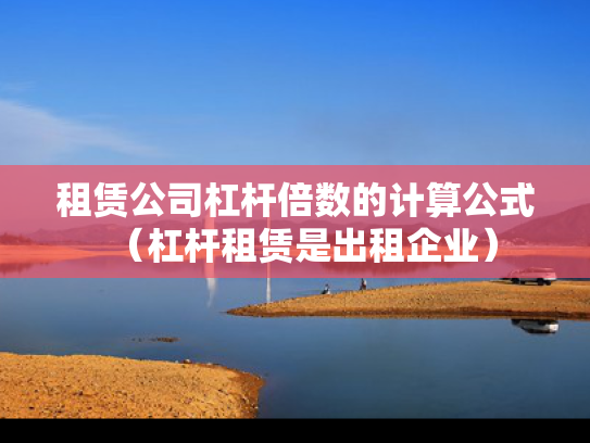 租赁公司杠杆倍数的计算公式（杠杆租赁是出租企业）