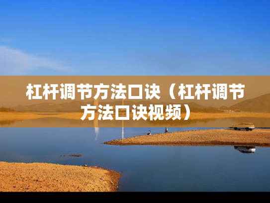 杠杆调节方法口诀（杠杆调节方法口诀视频）