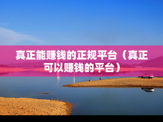 真正能赚钱的正规平台（真正可以赚钱的平台）
