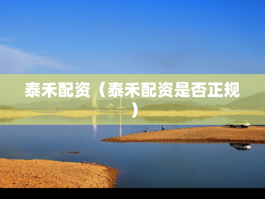 泰禾配资（泰禾配资是否正规）