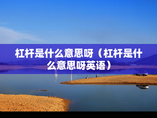 杠杆是什么意思呀（杠杆是什么意思呀英语）