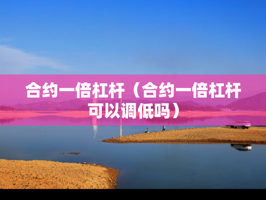 合约一倍杠杆（合约一倍杠杆可以调低吗）