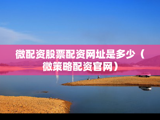 微配资股票配资网址是多少（微策略配资官网）