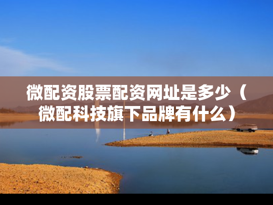 微配资股票配资网址是多少（微配科技旗下品牌有什么）