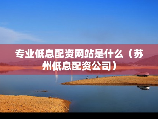 专业低息配资网站是什么（苏州低息配资公司）