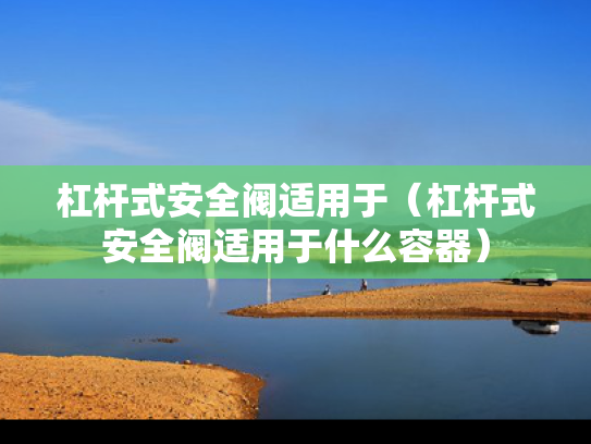 杠杆式安全阀适用于（杠杆式安全阀适用于什么容器）