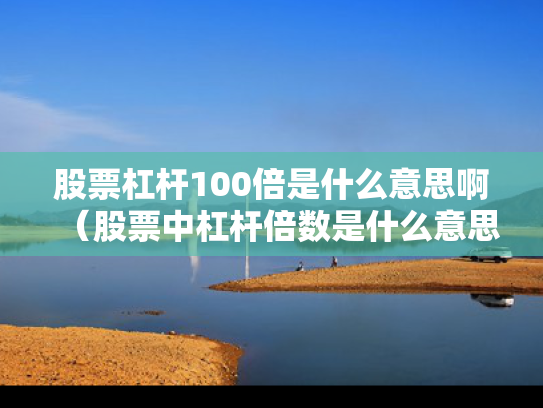 股票杠杆100倍是什么意思啊（股票中杠杆倍数是什么意思）