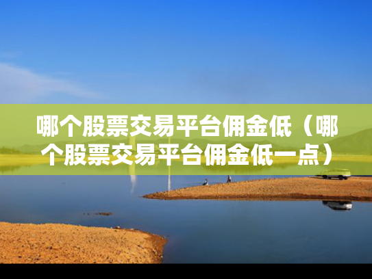 哪个股票交易平台佣金低（哪个股票交易平台佣金低一点）
