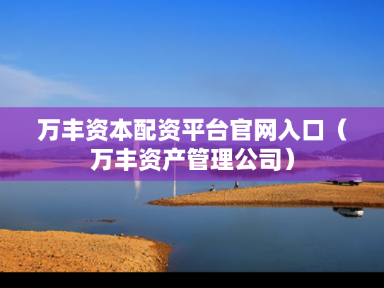 万丰资本配资平台官网入口（万丰资产管理公司）