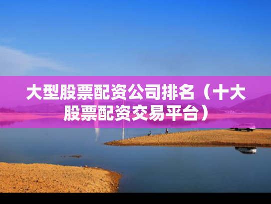 大型股票配资公司排名（十大股票配资交易平台）