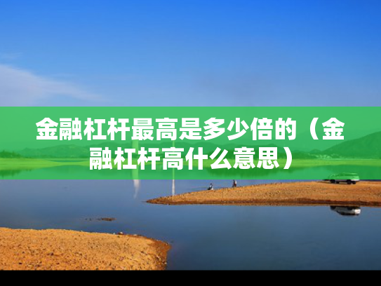 金融杠杆最高是多少倍的（金融杠杆高什么意思）
